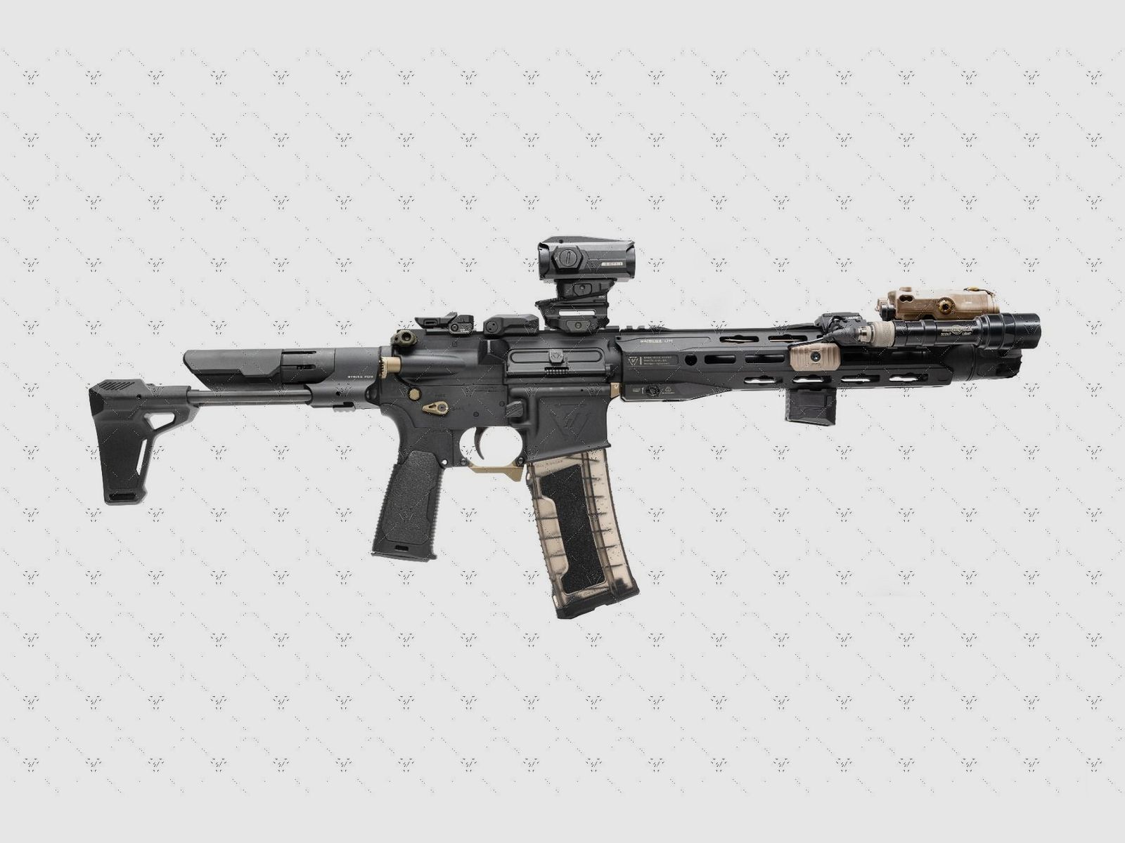 Strike Industries GRIDLOK LITE MLOK Handguard, image 3 sur 11