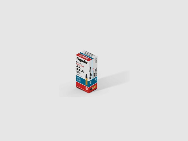 .22LR AGUILA Subsónica punta sólida