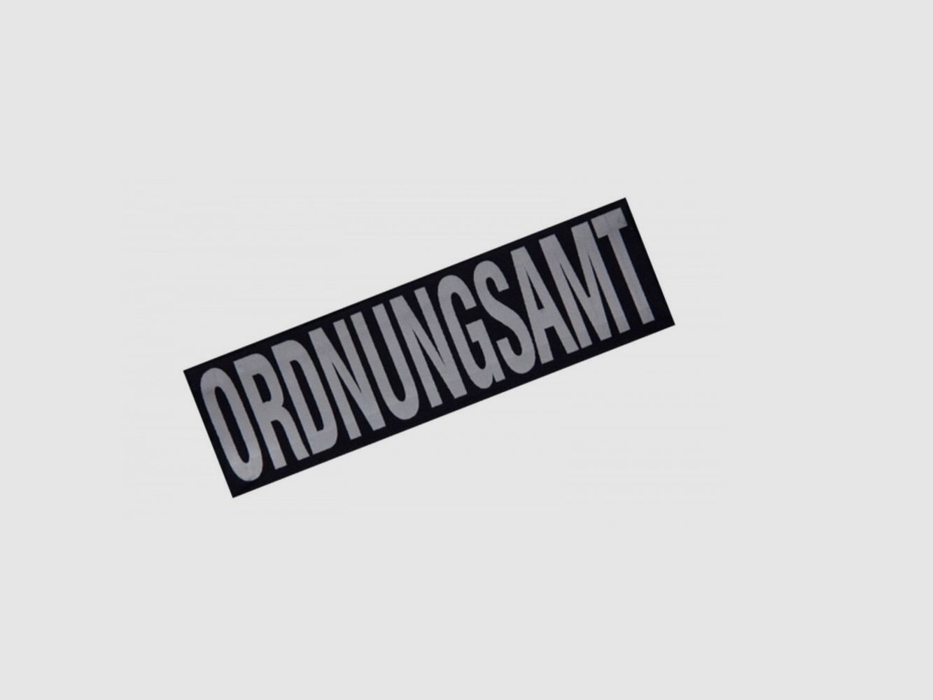 Schriftzug Brust Patch 10,5 x 3,5cm Ordnungsamt