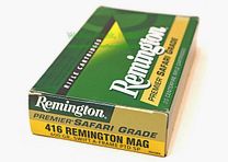 Remington - USA Rifle Cartridges Premier Safari .416 Rem Mag