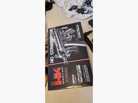 HK MP-5 K Umarex CO2 6mm Neuwertig Blowback