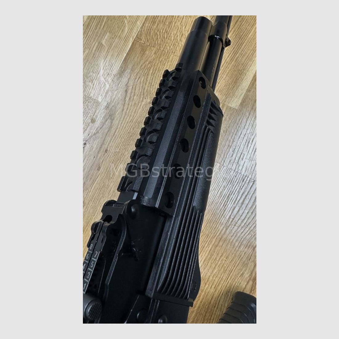 WBP Jack - carabina semiautomatica 7,62x39 - sistema AKM AKMS AK47 AK74 con calcio pieghevole - il bayonetta può essere montato - Made in Poland - canna Radom civile forgiata a freddo, forgiata e cromata duro