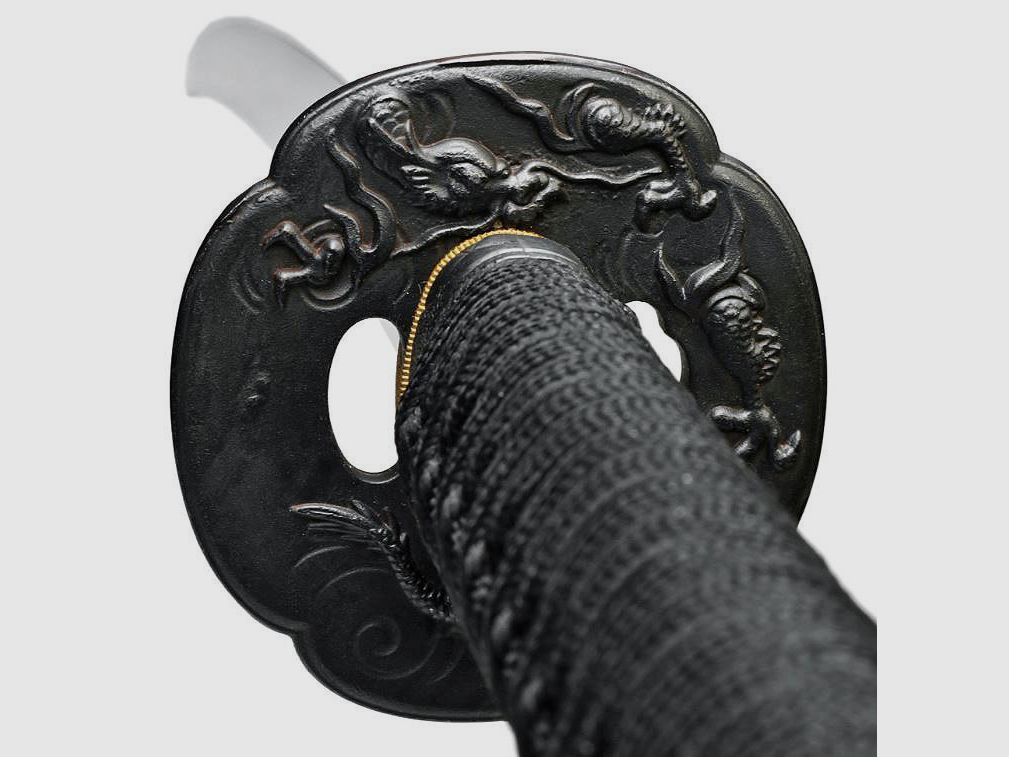 <Iaito Katana Ryujin incluso Saya, immagine 6 di 6