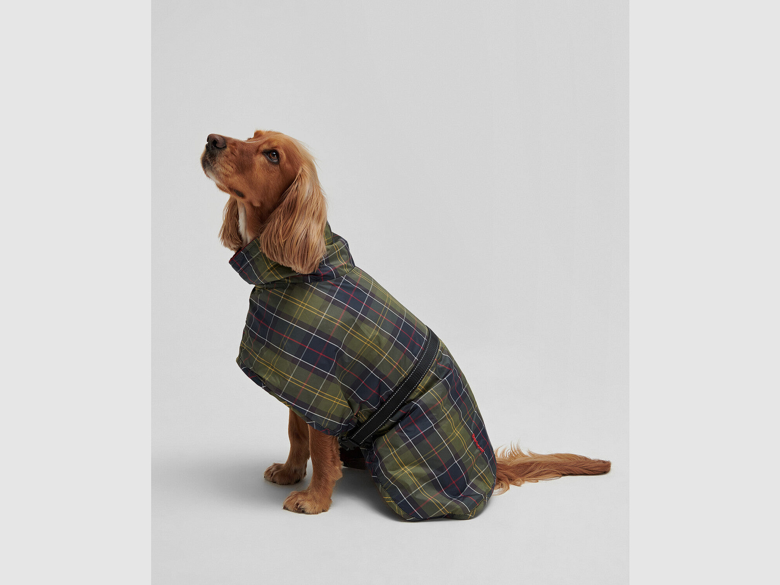 Barbour Tartan Dog Drying Hundemantel