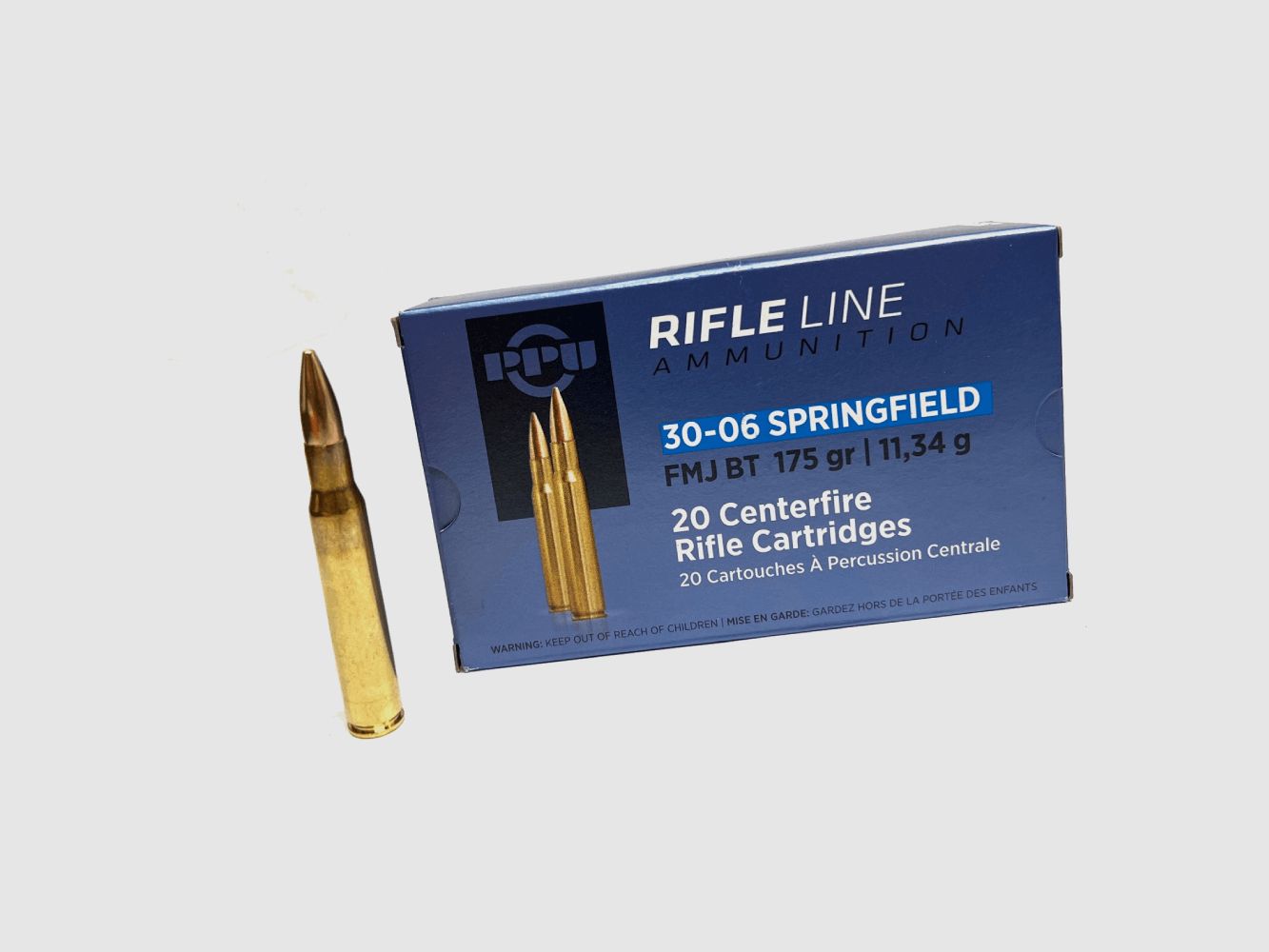 PPU .30-06 Springfield FMJ BT 11.34g/175grs (A-449) 20 pcs