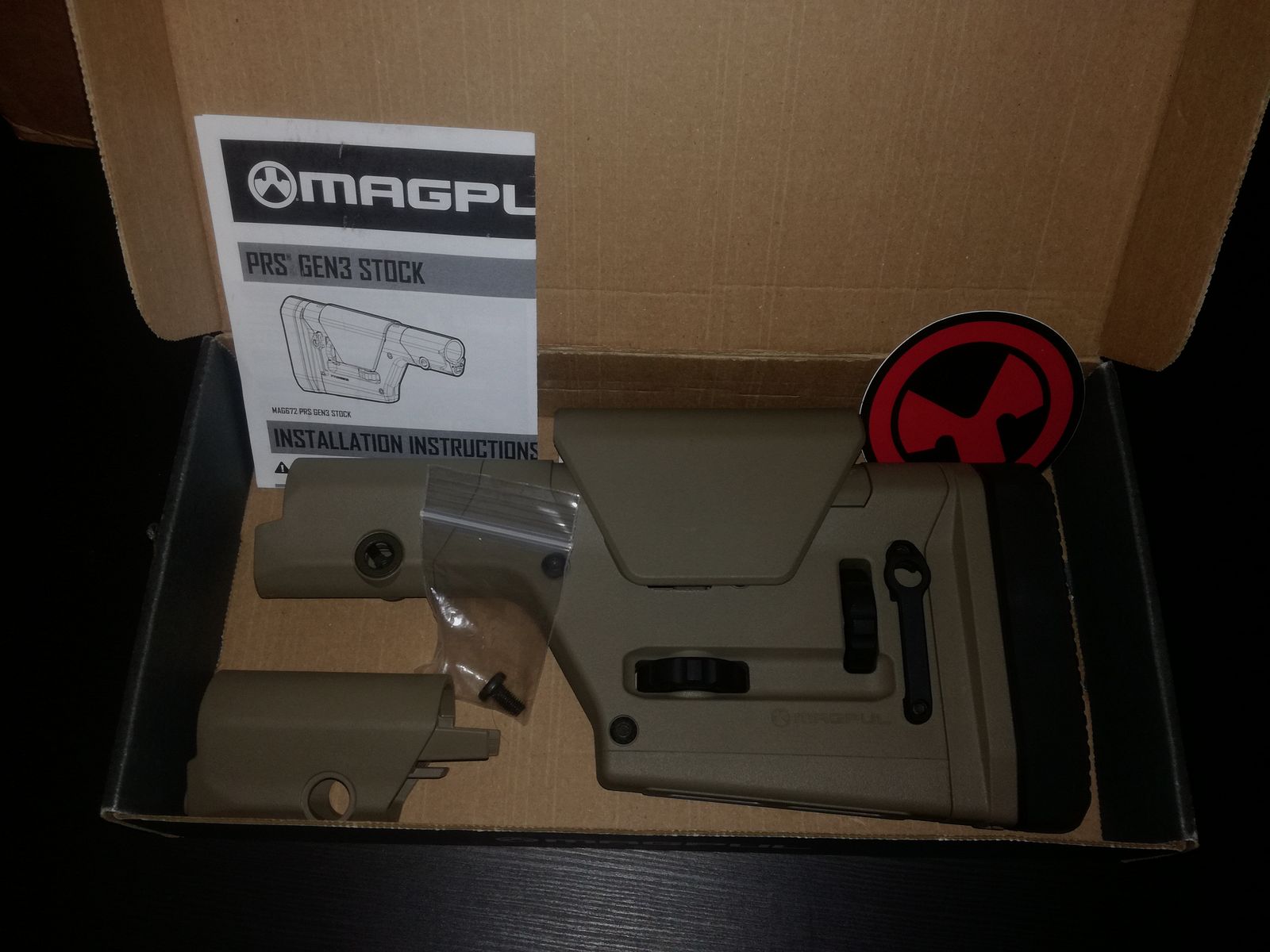 Magpul AR-15 PRS Schaft FDE