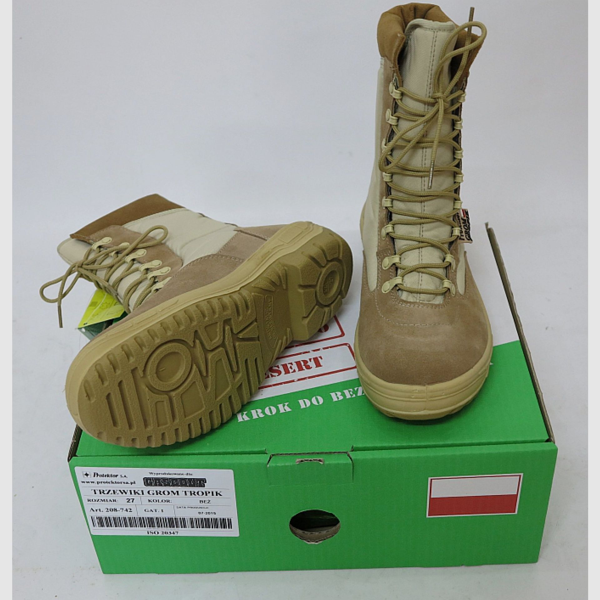 Militärische taktische Stiefel GROM TROPIK 208-742, Bild 8 von 16