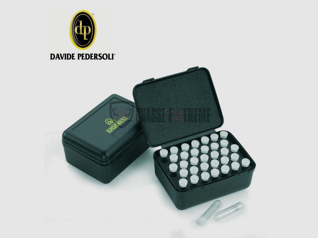 Storage Box for Powder Cartridges PEDERSOLI 33 cartridges 6.5g / 100g