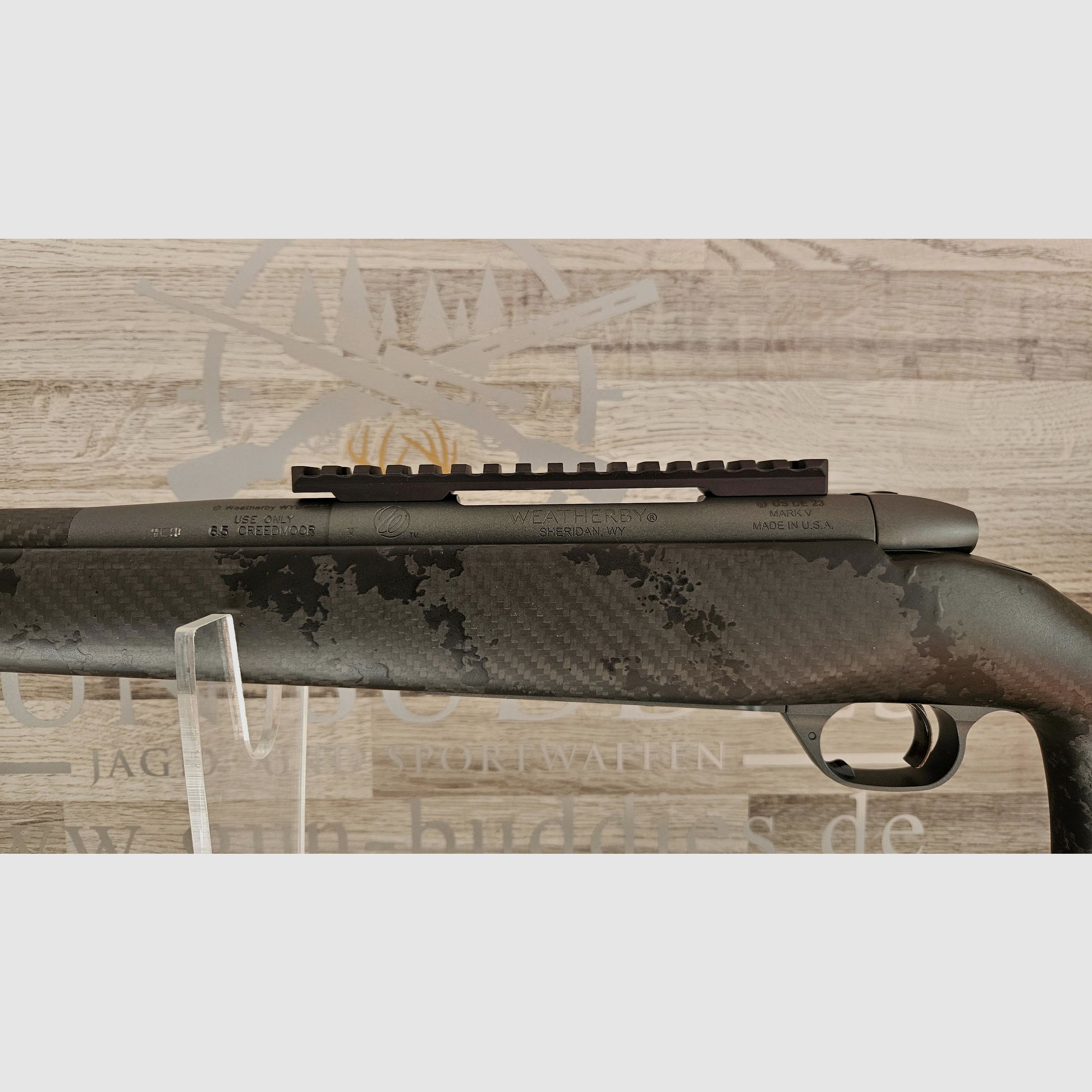 Weatherby Mark V Live Wild Carbon Bastion 6,5Creedmoor - TOP-Sonderpreis ! - Neuware vom Fachhandel, Bild 6 von 6