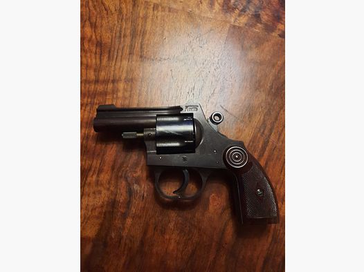 Blank firing / gas revolver Willi Korth, .380 R, very rare collector's item
