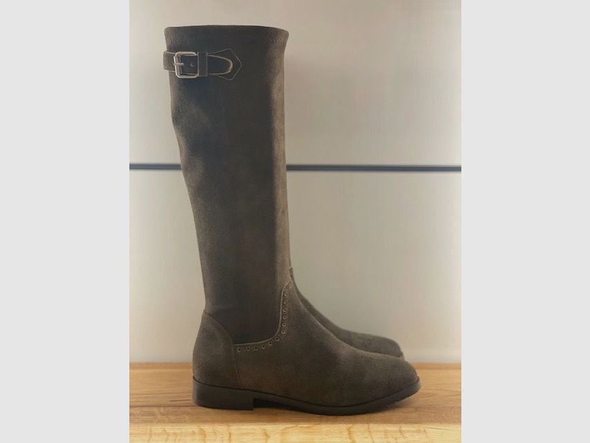 dirndl & bua stivali antichi bock/stretch in moor, immagine 1 di 2