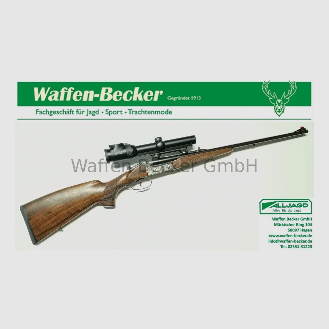 Merkel DB141 Kal. 9,3x74R Swarovski Z6i 1-6x24