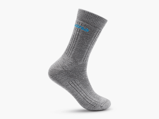 Bergans Allround Calzino Merino Imbottito Grigio/Aqua Lagoon 38-40