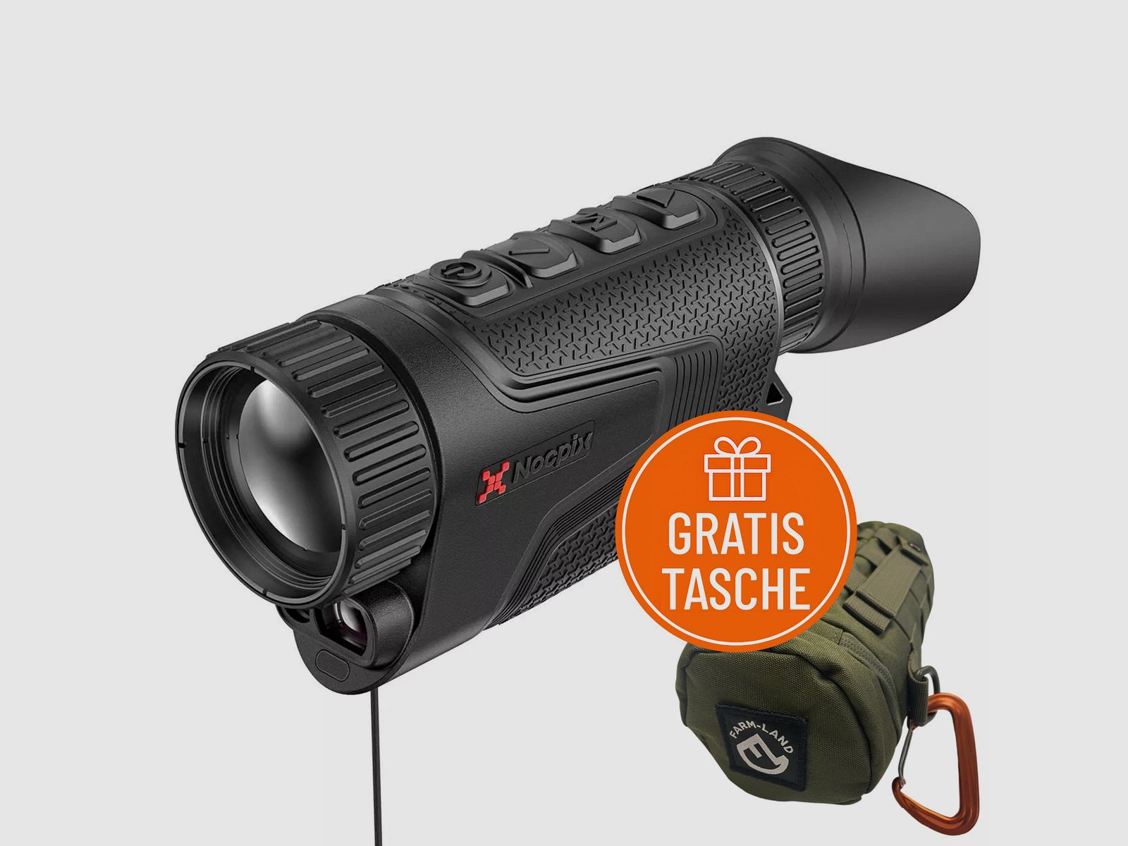 Nocpix LUMI L35R LRF monocular térmico incluye BOLSA GRATIS