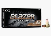 CCI Blazer 9mm Luger 147GR FMJ 50 cartridges