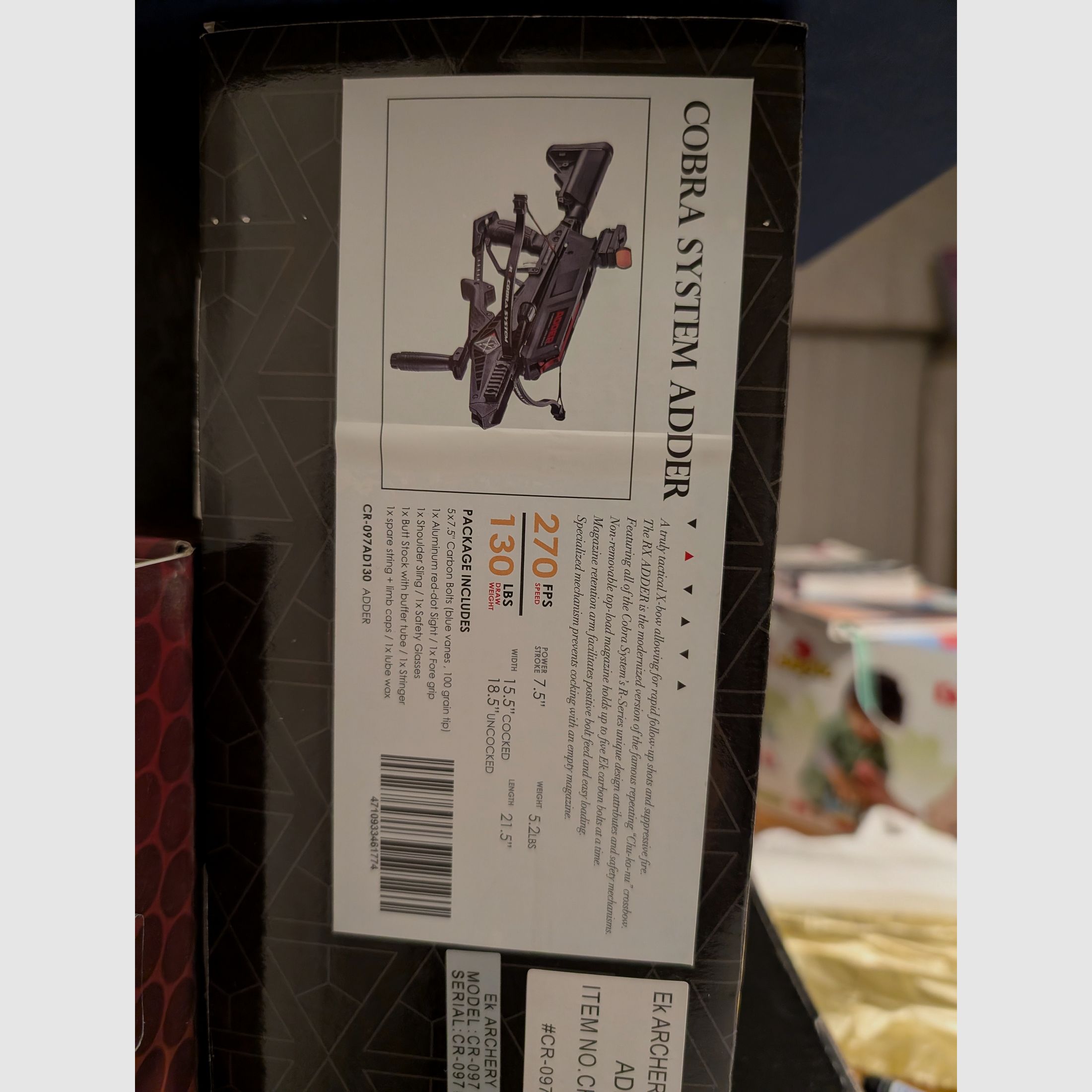 EK Archery Cobra Adder System 7-Schuss