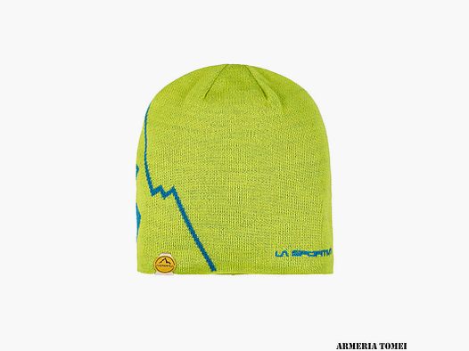 HUT – LA SPORTIVA – WOOLLY BEANIE Lime Punch/Electric Blue