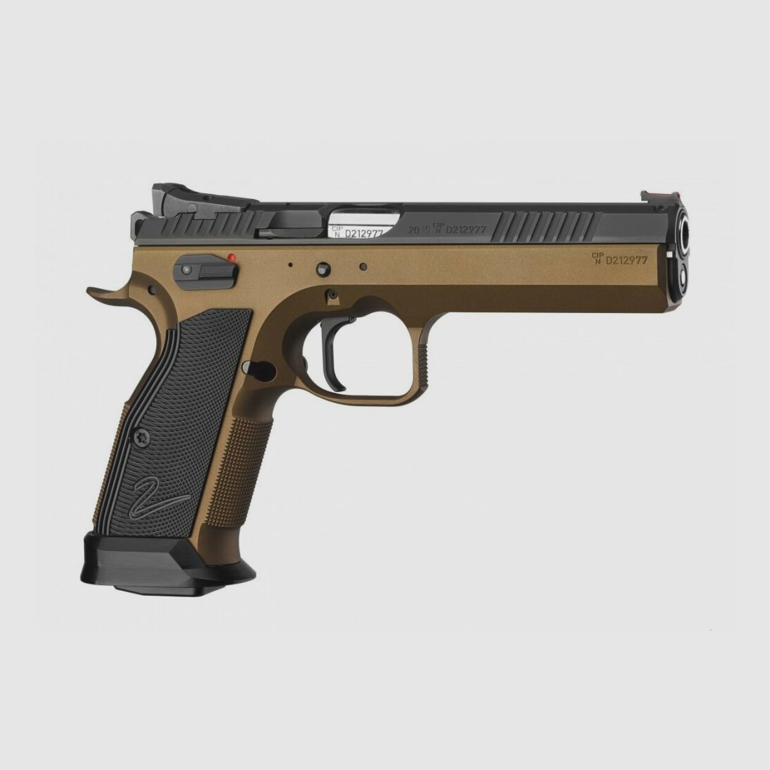 CZ TS 2 SA Deep Bronze​ 9mmLuger Pistole