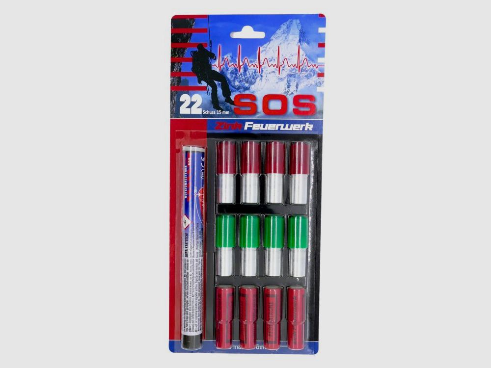 ESC SOS 22teilig Signalmunition