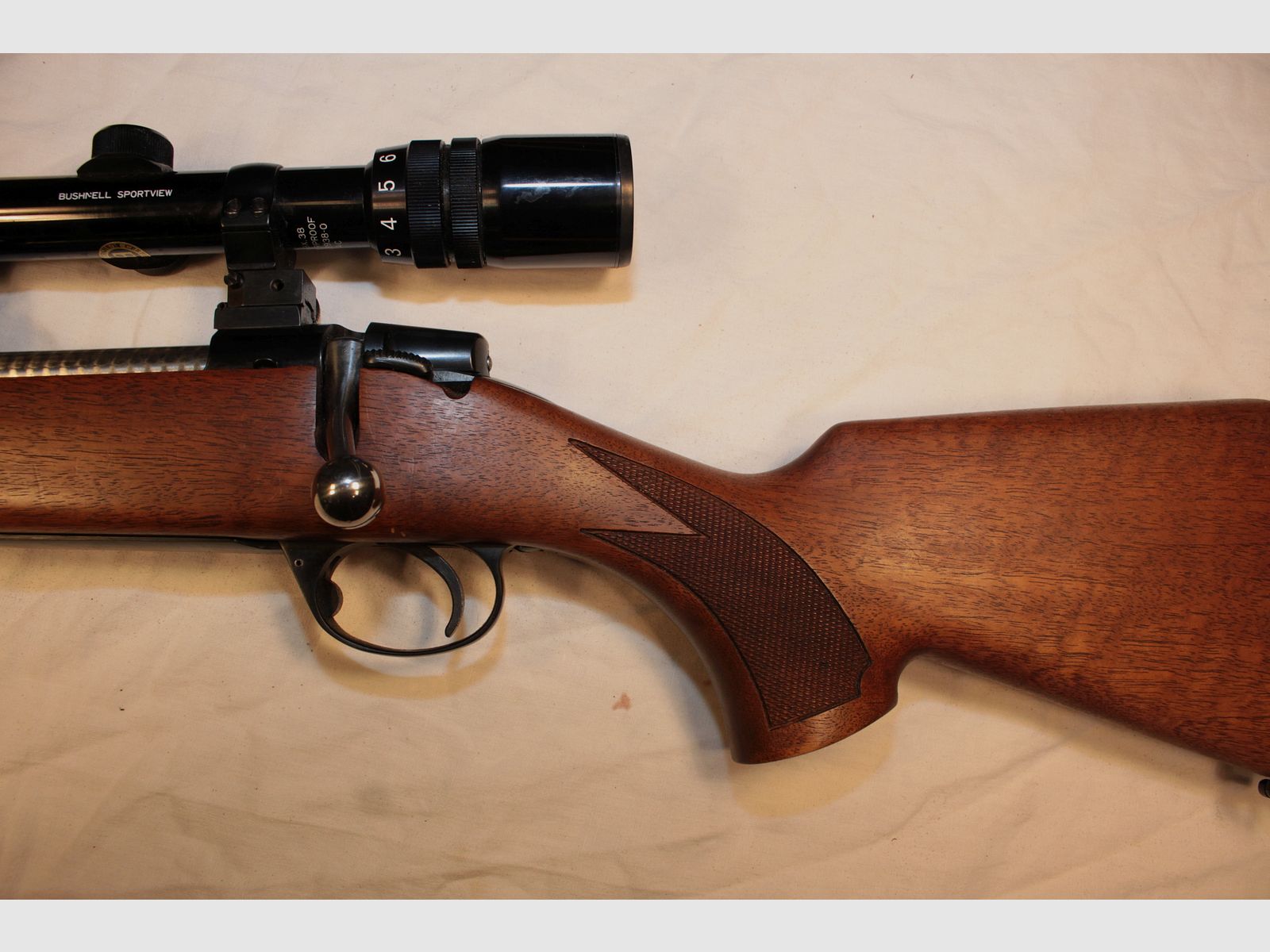 Zolli repeater with left-hand system and left-hand stock.