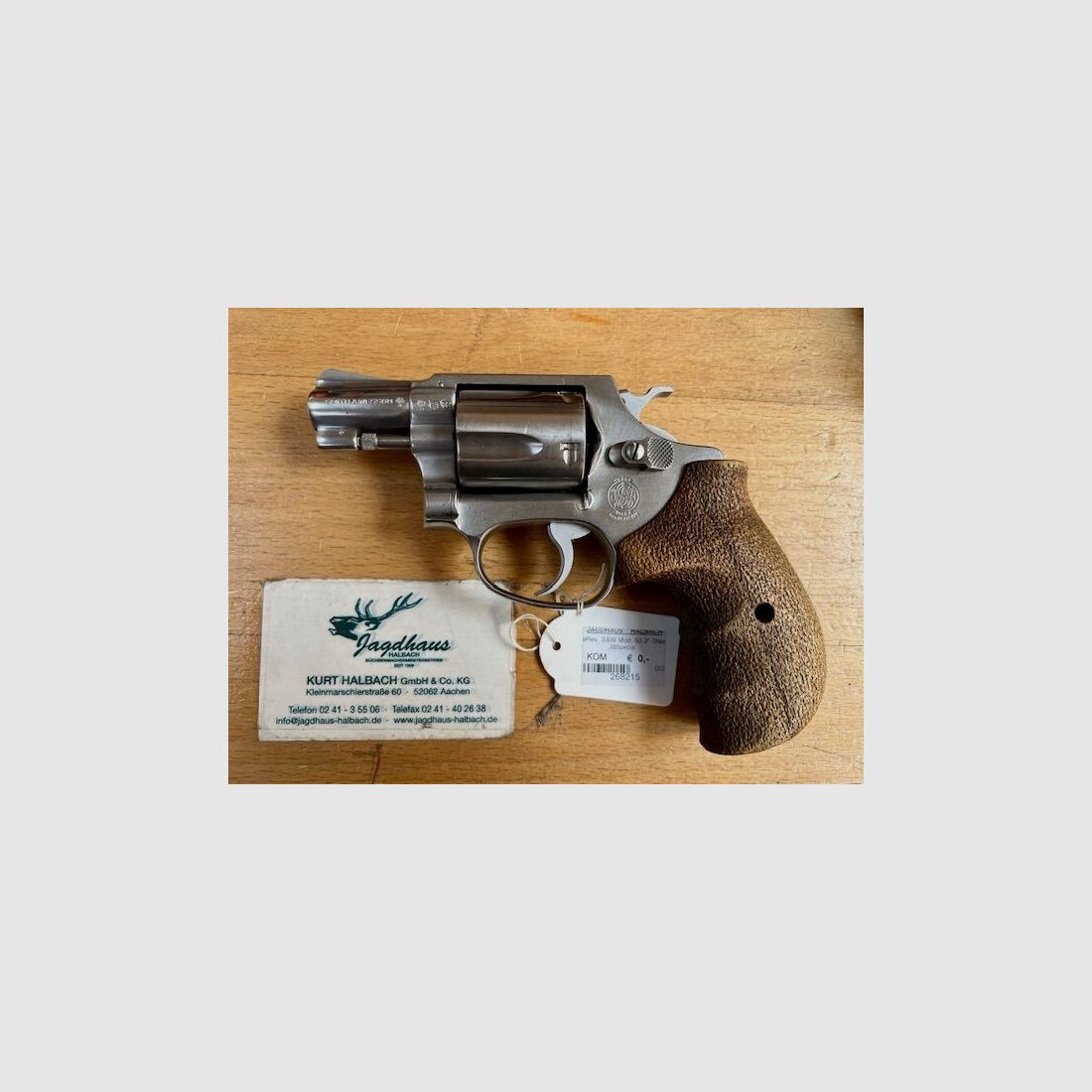 Kommissionen Rev. S&W Mod. 60 2'' Stainless
