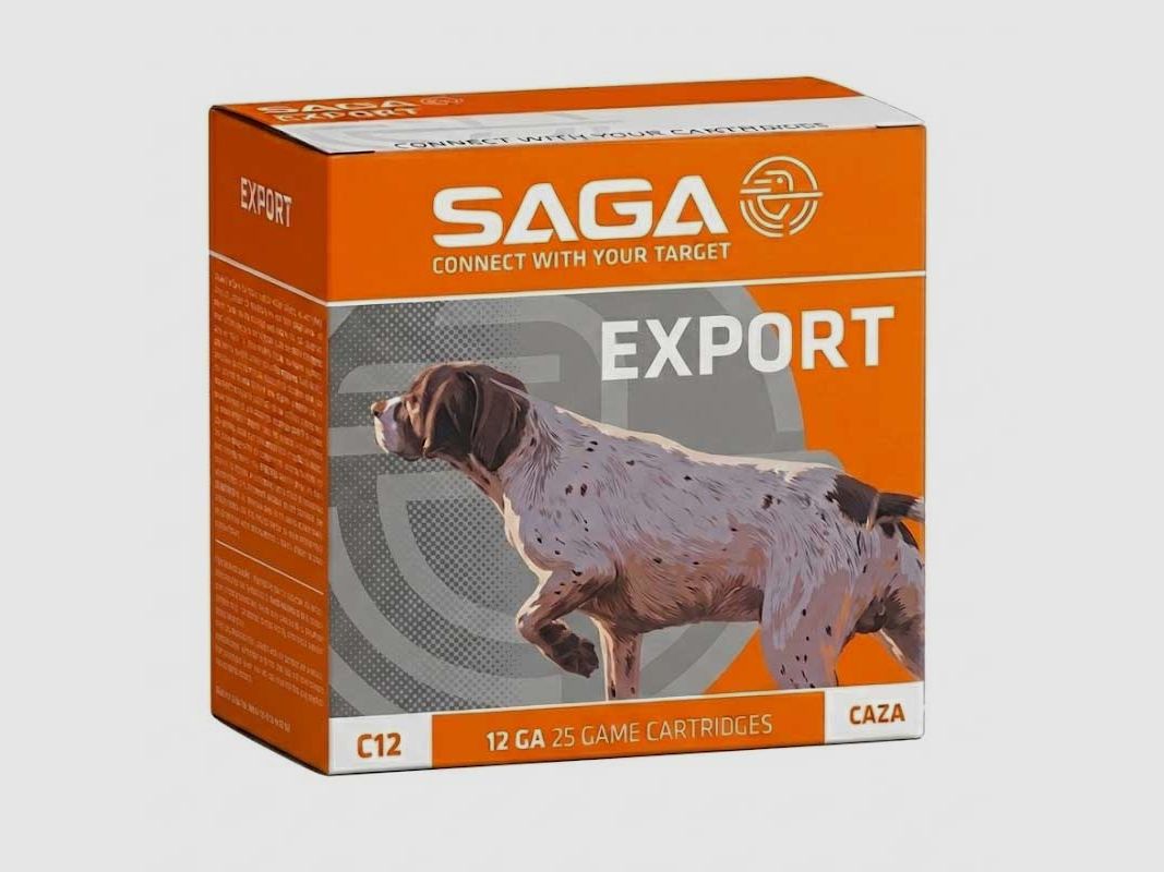 Ammunition cal. 12/70 SAGA EXPORT 32 g (P00)