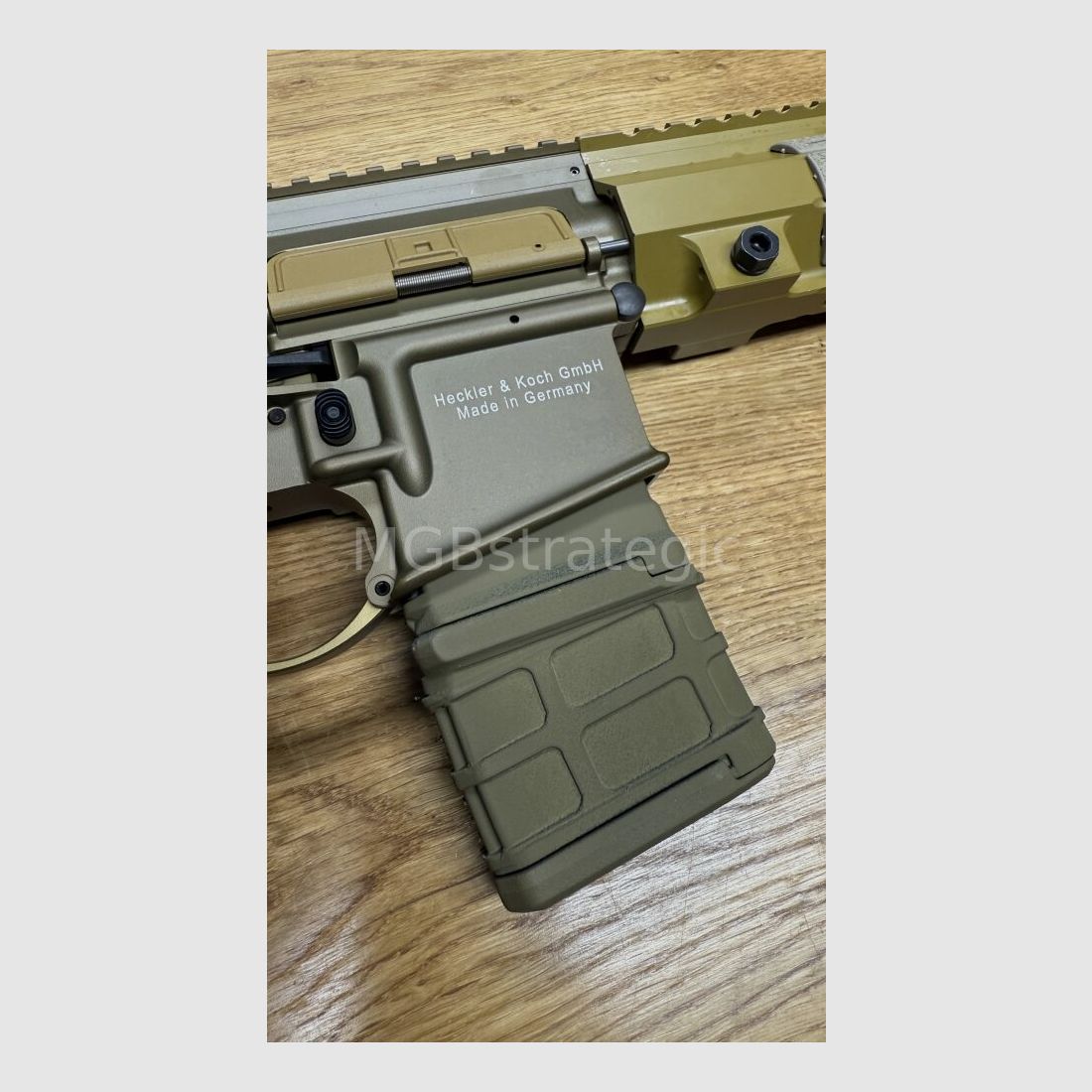 sportlich zugelassen! H&K MR223 A3 11" Lauf - SPORT - sandfarben halbautom. Büchse .223Rem - Heckler & Koch - viel Zubehör in BKA Beurteilung zugelassen! zivile Version H&K 416 G95