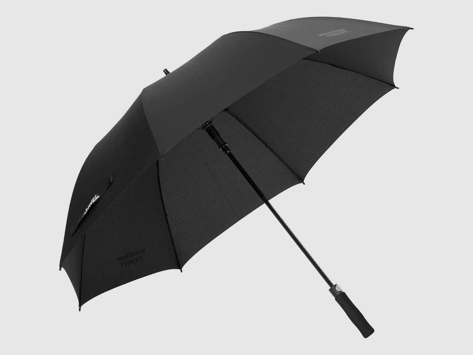 Weather Report Monrovia Regenschirm Schwarz