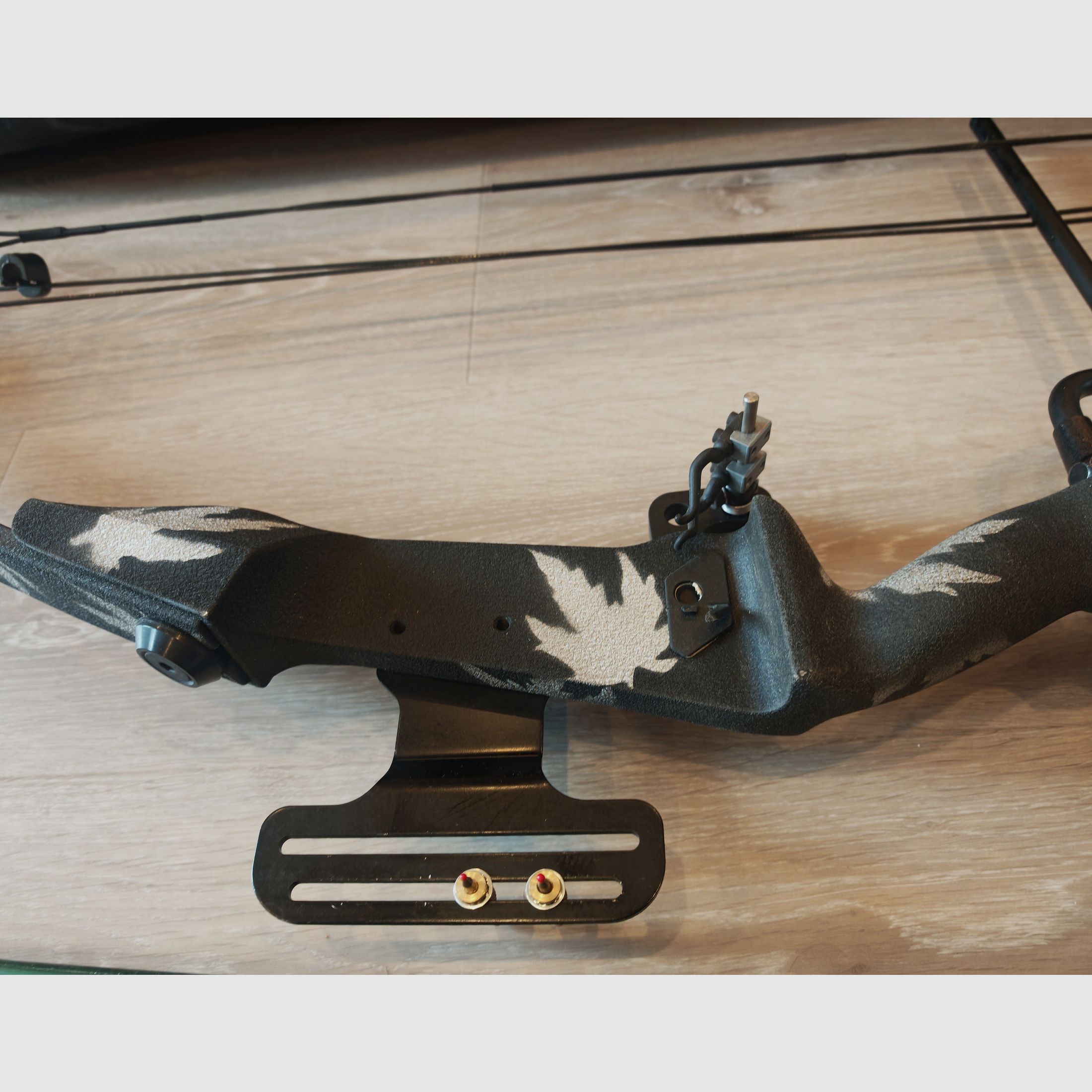 Arc à poulies, 11 flèches, longueur de tirage 28