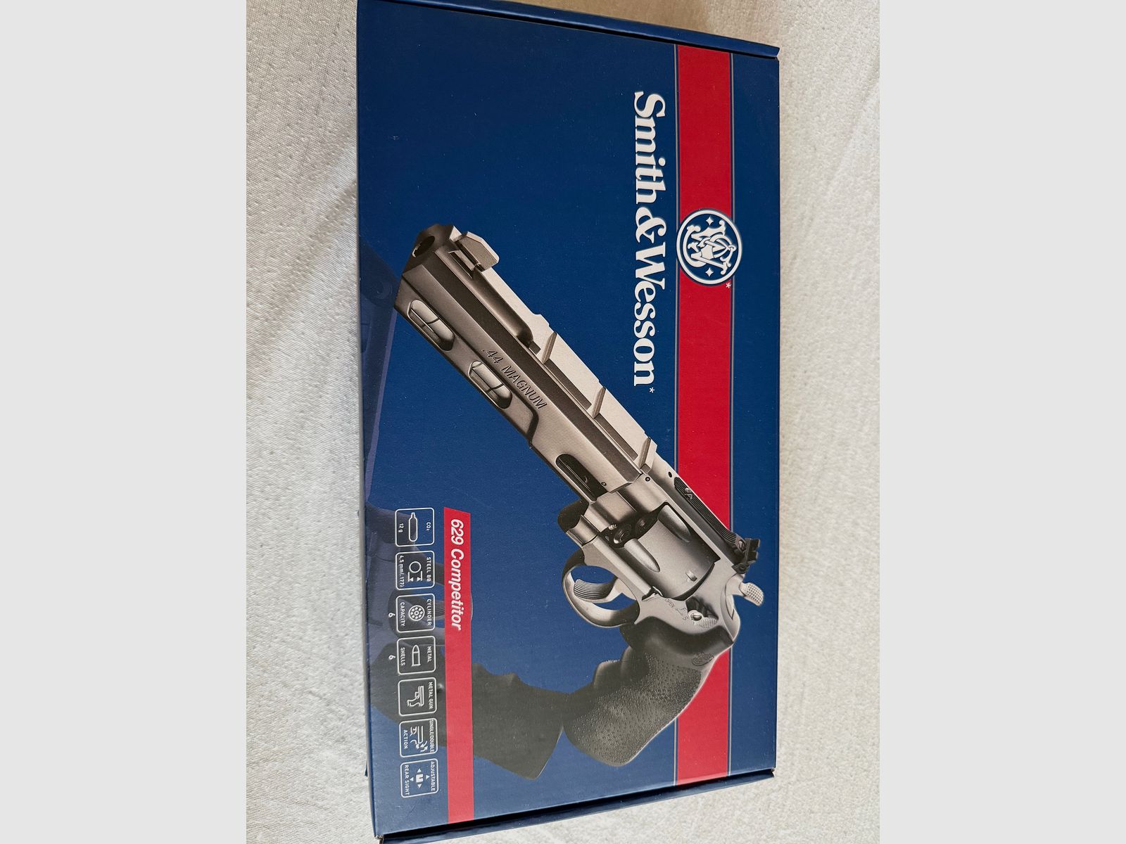 Smith&Wessen 629 Competitor 4,5mm BB im Komplettset