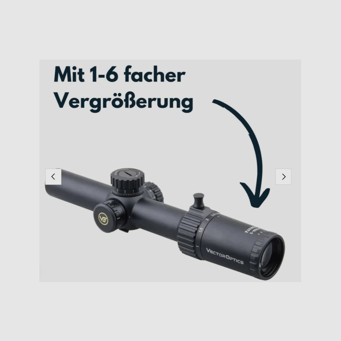 Vector Optics SCFF-27 Taurus 1-6x24FFP - Montage für 21mm Picatinny