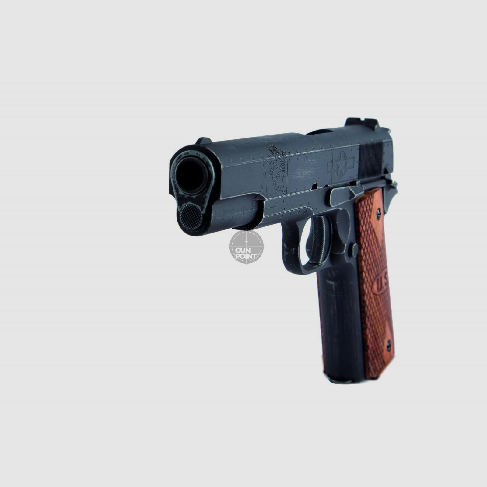 Softair - Pistole - Cybergun - Auto Ordnance 1911 VICTORY GIRL GBB - ab 18, ber 0,5 Joule