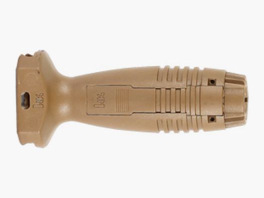 Heckler & Koch Picatinny vertical grip with cable switch mount RAL8000