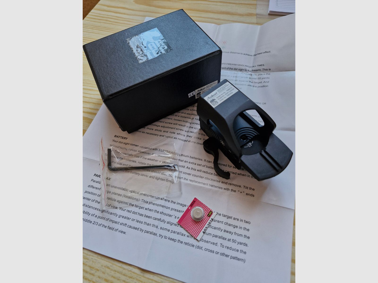 Leuchtpunkvisier/Red Dot Bearstep Reflexvisier Professional
