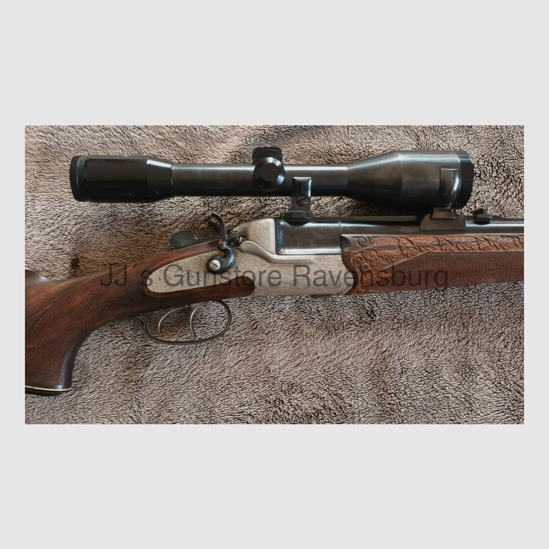 Franz Sodia Ferlach Hahnbock escopeta - 6,5x57R 16/70