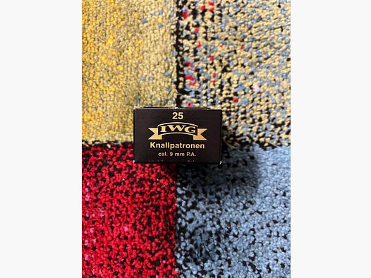 9mm PAK cartucce a salve IWG - Collezionista!