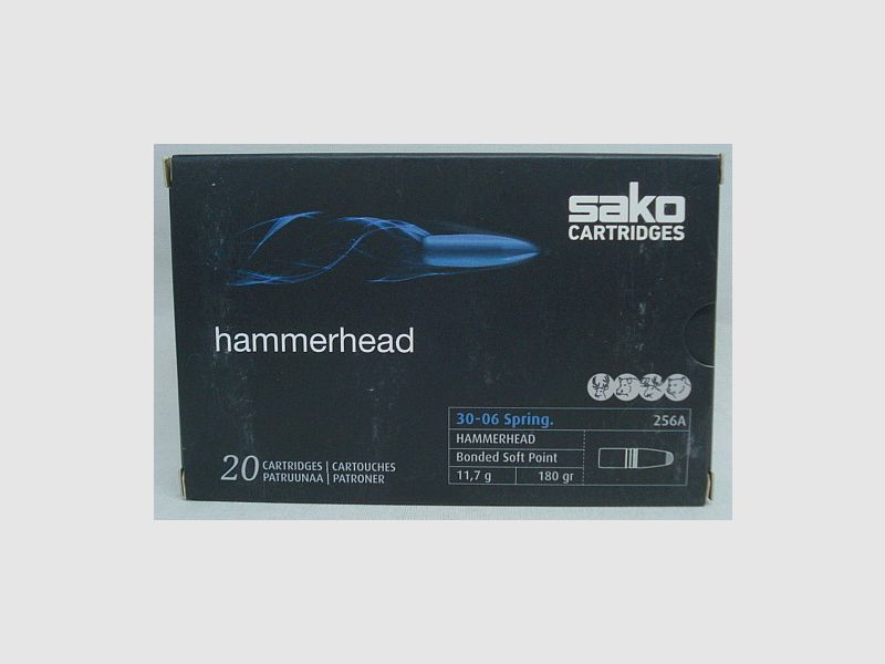 .30-06 Hammerhead SP - 11,7g/180gr (a20) #256A