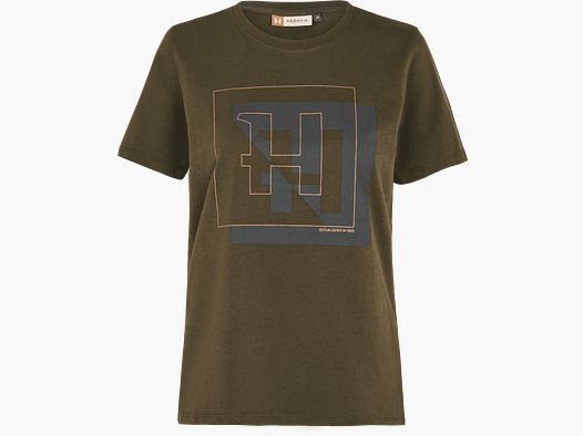 Härkila H-Logo T-Shirt Ladies Willow Green - M