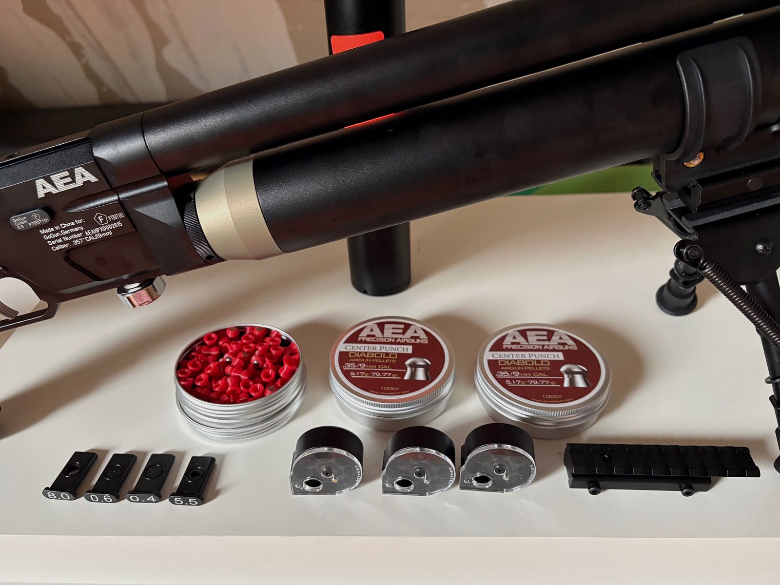 AEA HPMAX MK2 with accessories