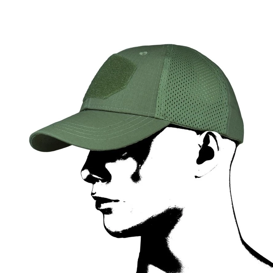 MESH Baseball-Cap Camo grün