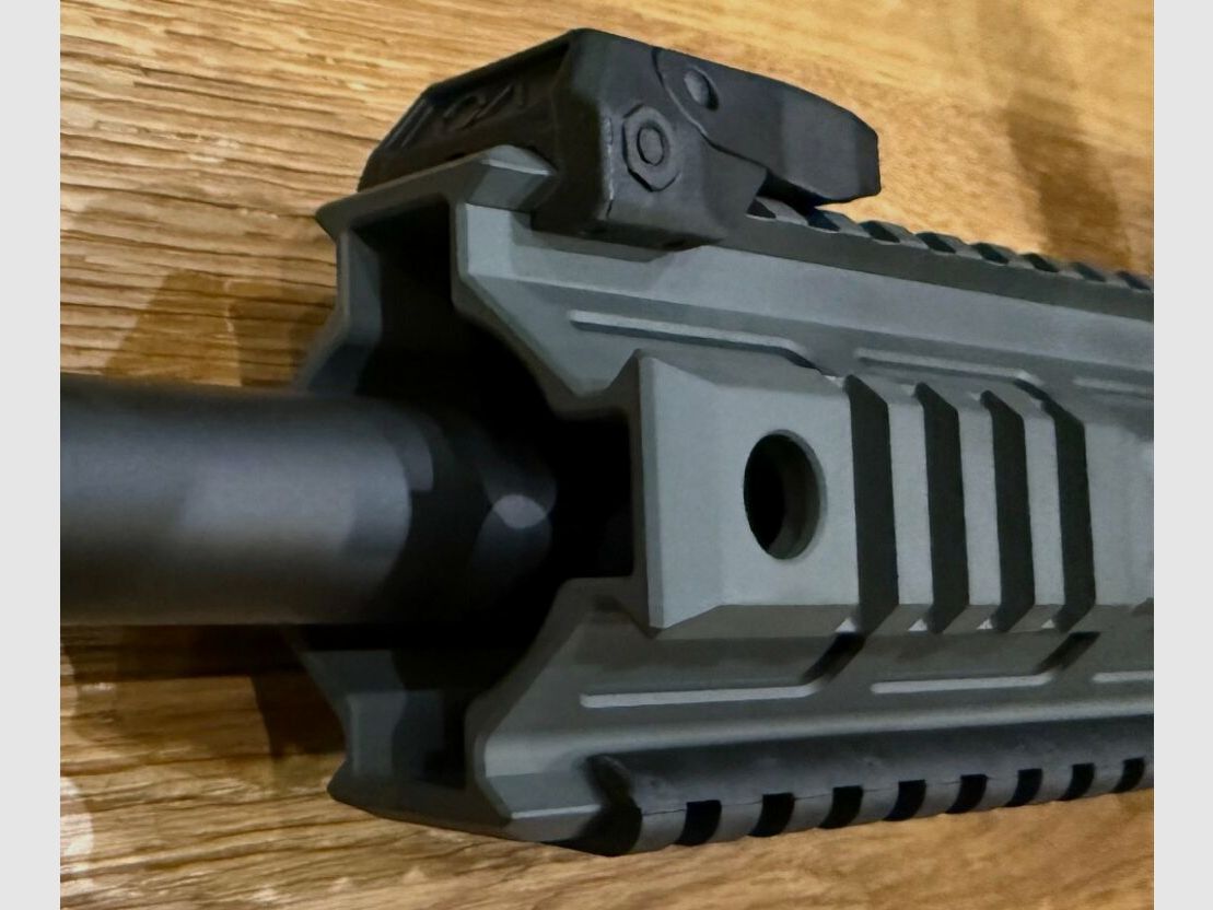 Oberland Arms OA-15 PR M9 Short 12" Heavy Barrel battleship grey