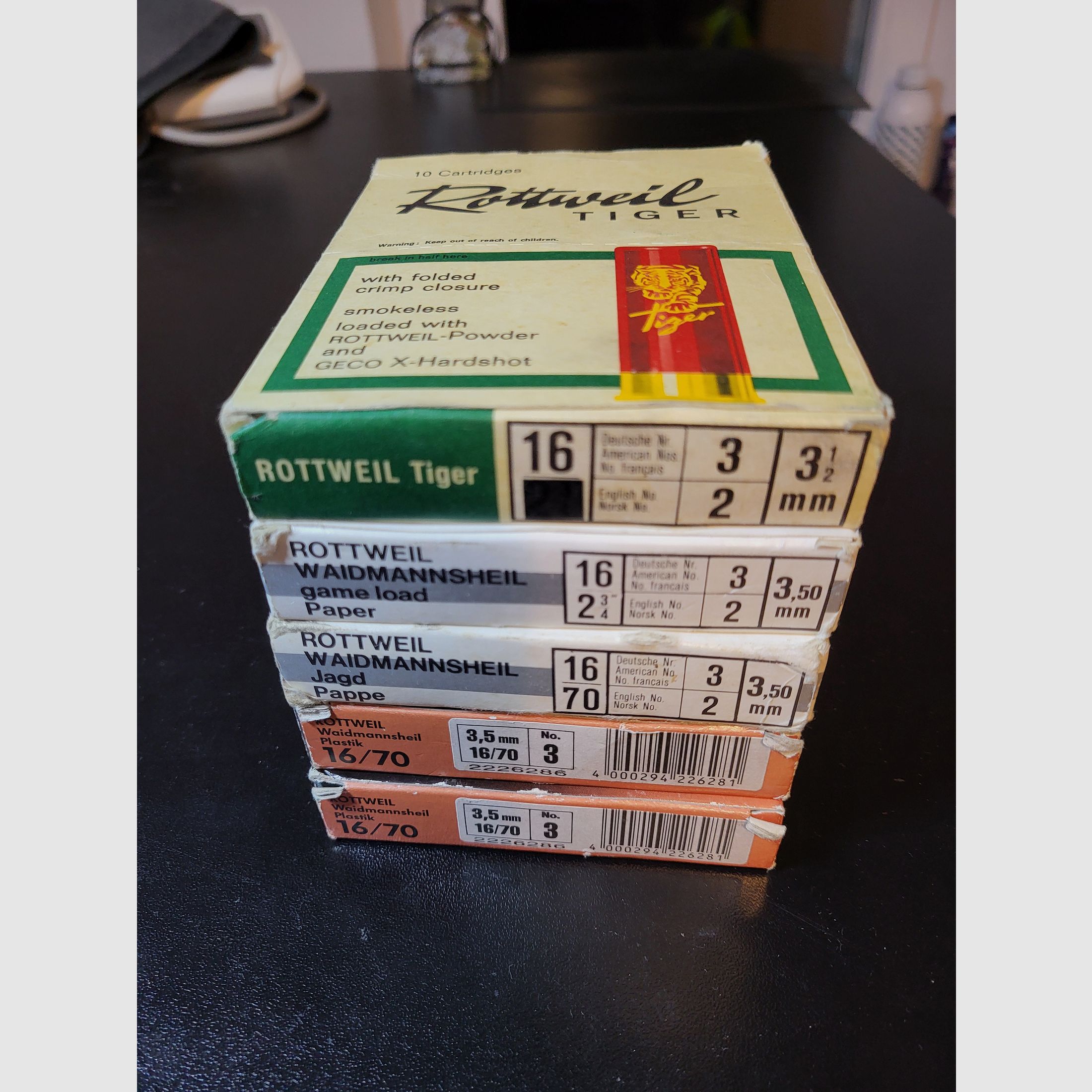 Rottweil Waidmannsheil & Tiger 16/70