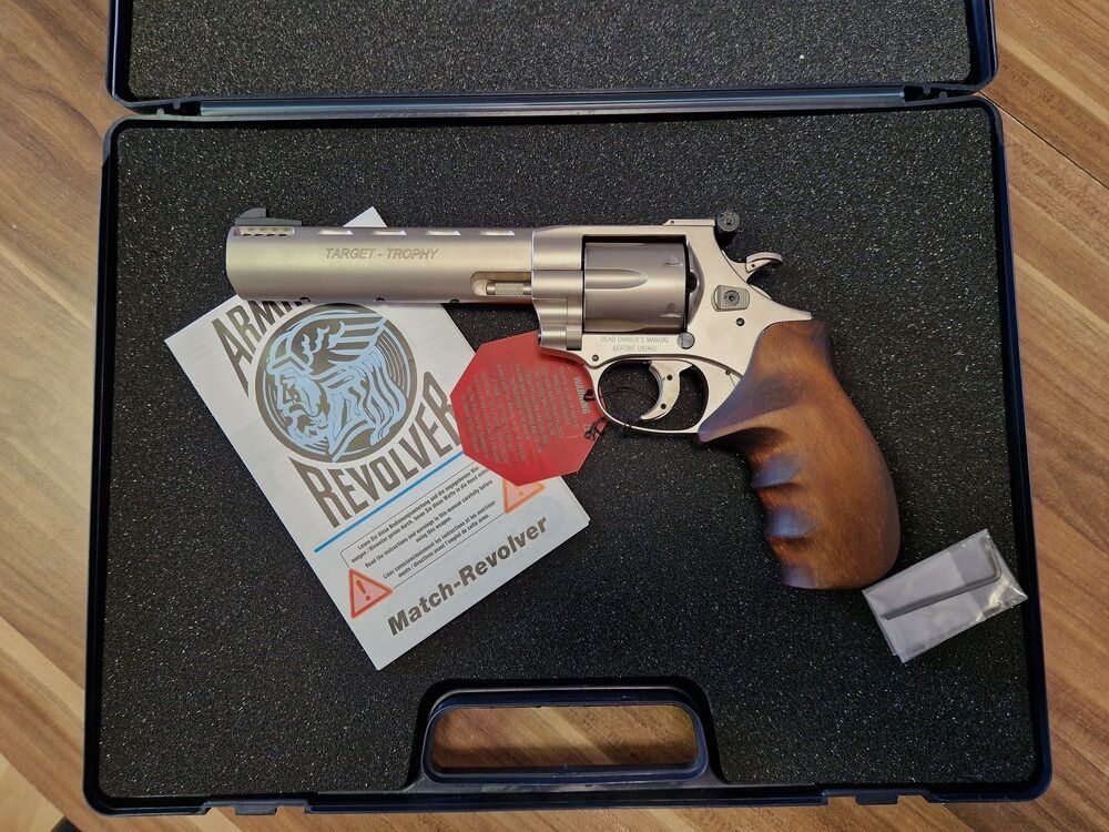 Weihrauch Revolver	 HW 357T Trophy Combat .357 Mag