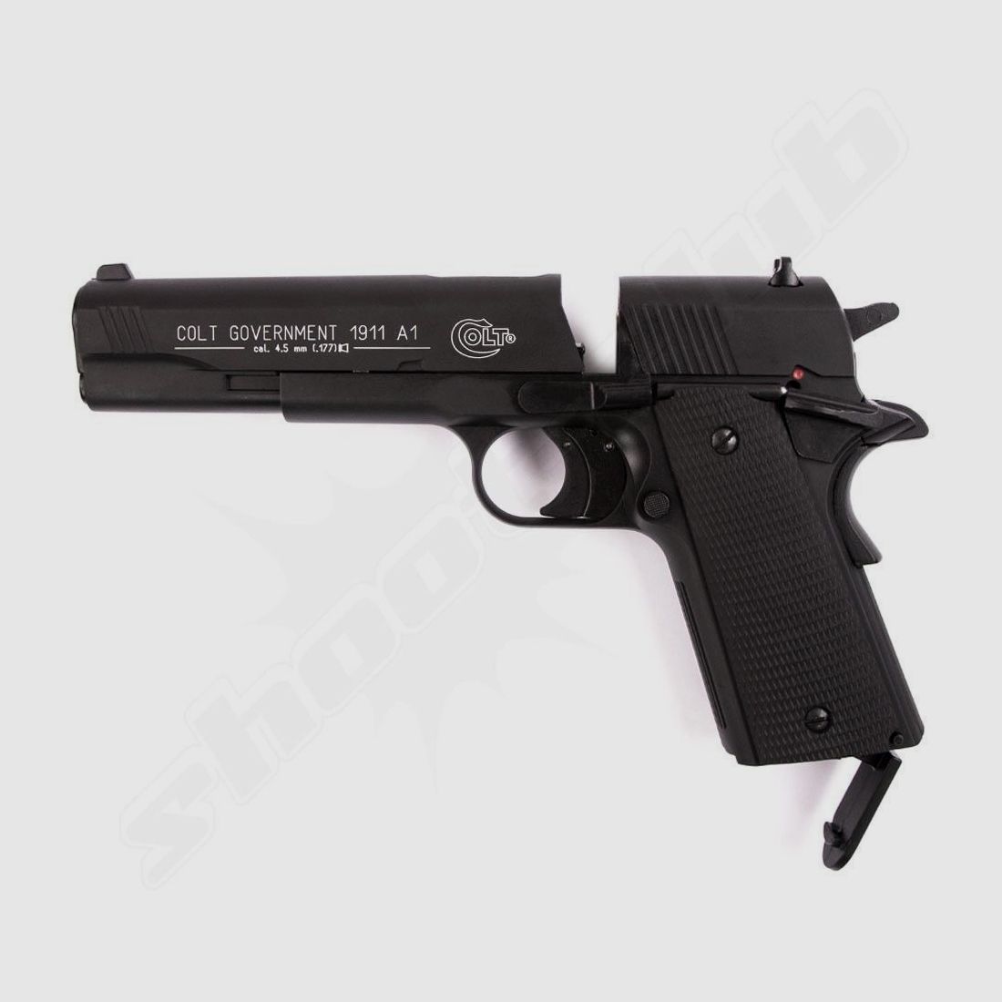 Colt Government 1911 A1 CO2 Pistole 4,5 mm - Set