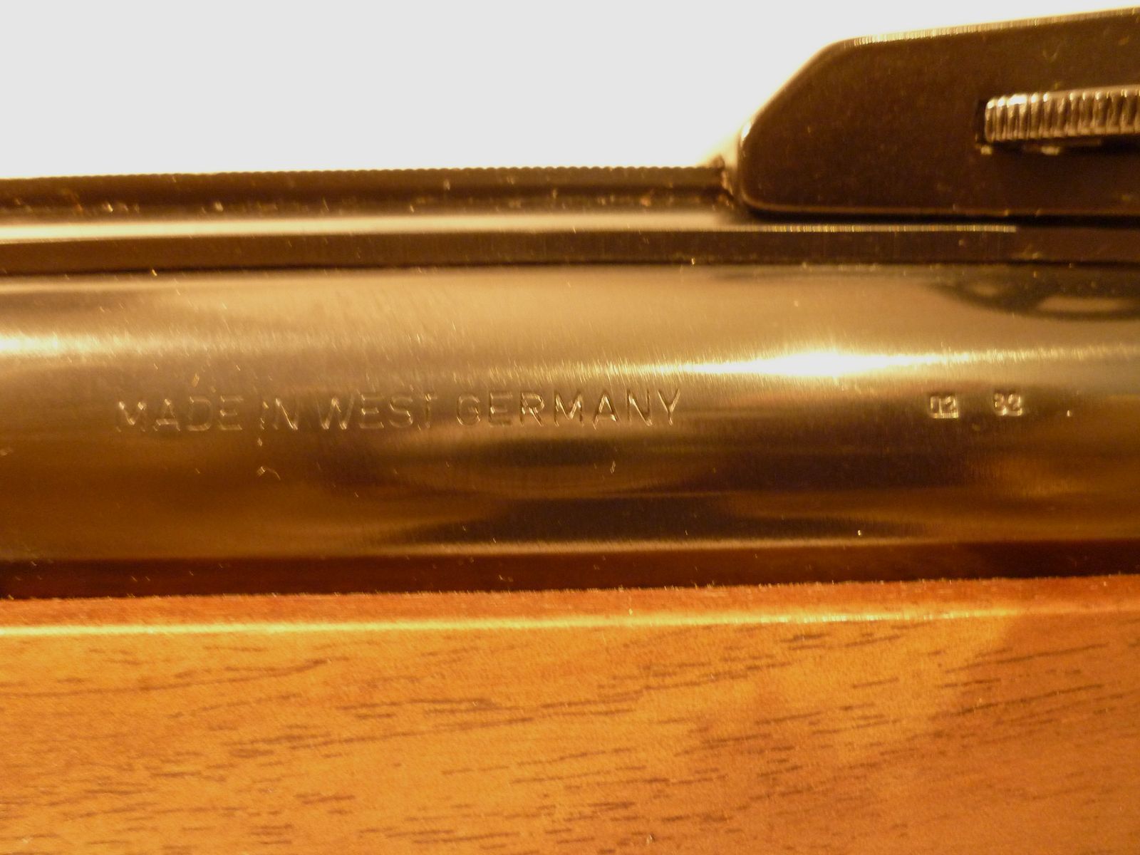 Match-Luftgewehr Diana 75 rechts Seitenspanner TOP ERHALTUNG !!