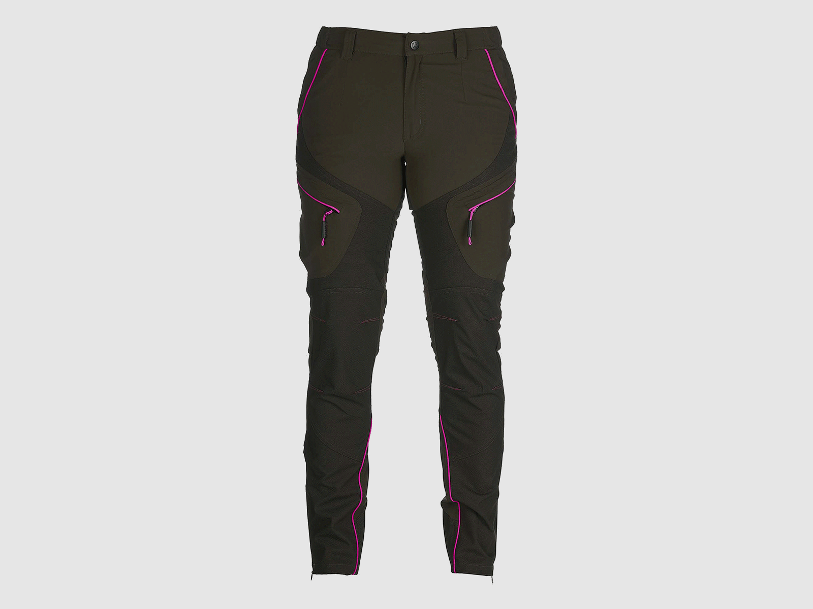 UNIVERS – WOMEN'S HUNTING PANTS ALPI 4-WAY STRETCH Green/Hunting, image 3 of 6