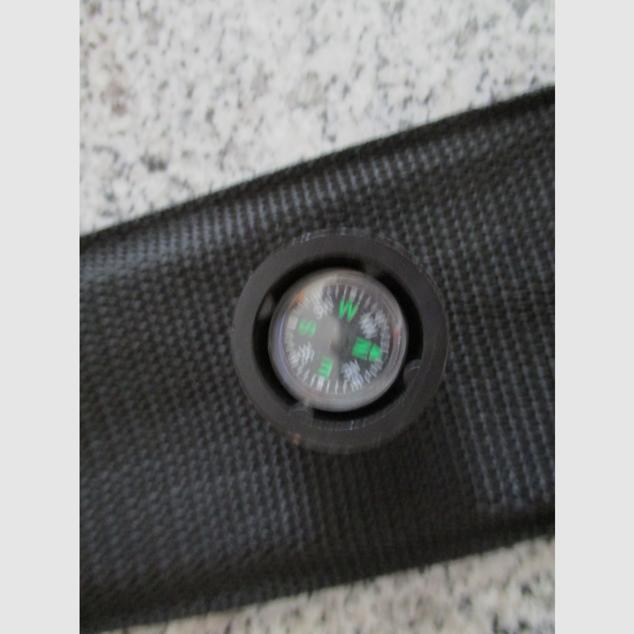 MP 9 Black Panther Machete met Kompas NIEUW