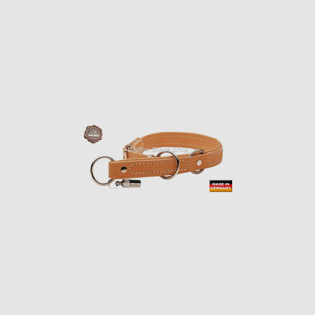 AKAH Würger mit Begrenzung aus Fahlleder