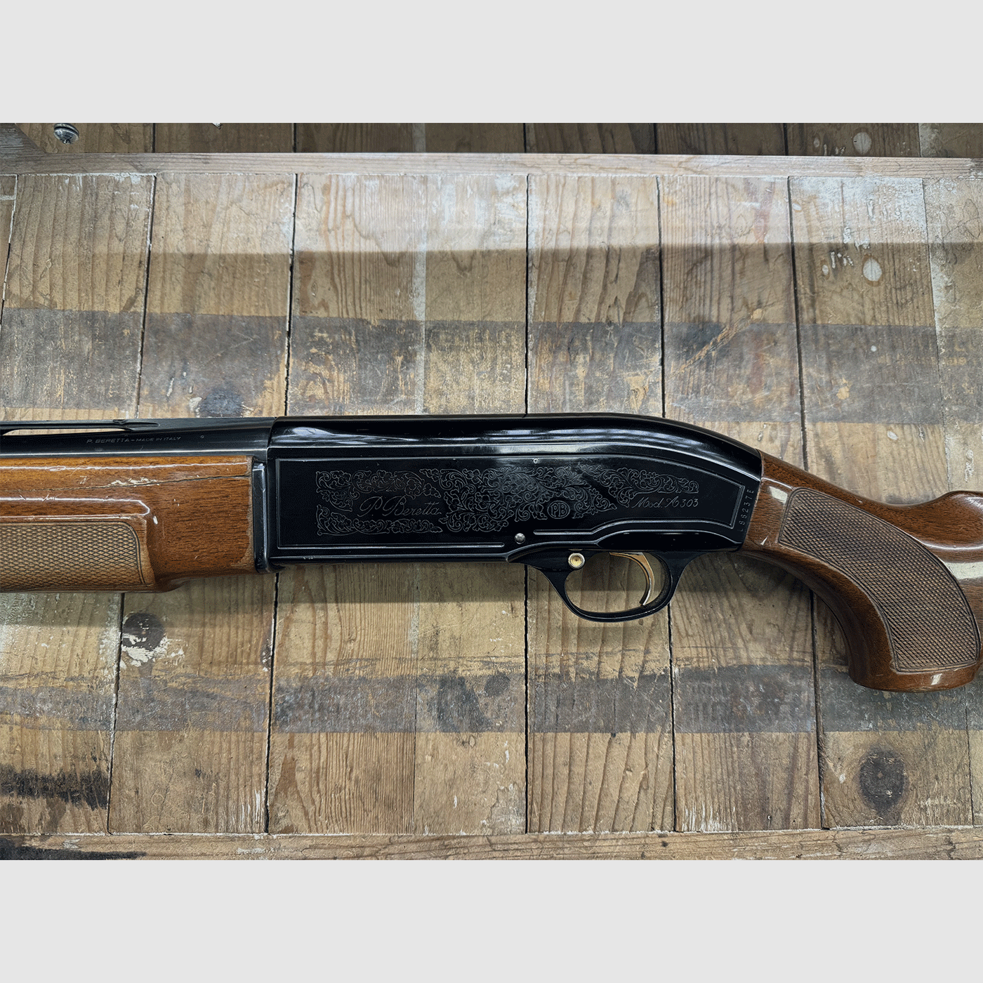 GEBRAUCHT – SEMIAUTOMATISCHES GEWEHR – BERETTA MOD. A303 Kal. 12, Bild 6 von 7