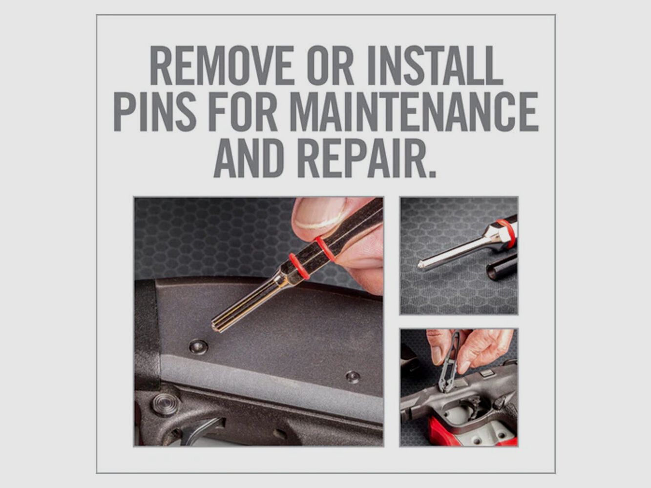 Real Avid Accu-Punch 11-Pieces Roll Pin Punch Set